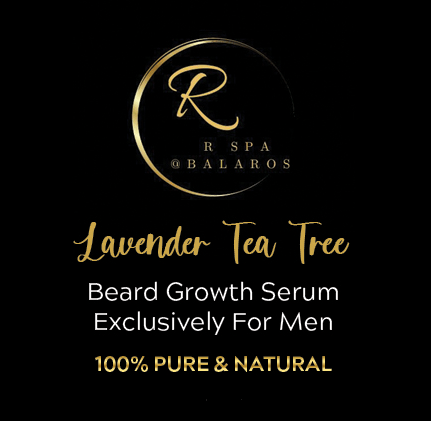 R Spa Balaros Beard Growth Serum | Featuring Lavender Tea Tree